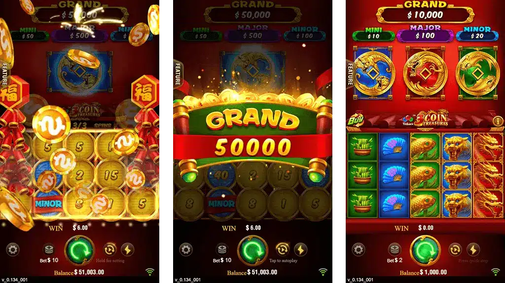 3 Coins 30Game Bonus
